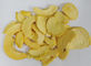 Owoce liofilizowane o niskiej zawartości tłuszczu, chipsy z żółtego suszonego brzoskwini 0,3-0,5% kwasu cytrynowego