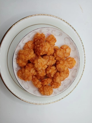 Mini smażone ciasteczka ryżowe