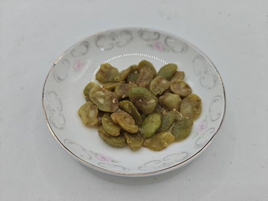 Szmaragdowe chipsy z czosnkiem z czarnym złotem