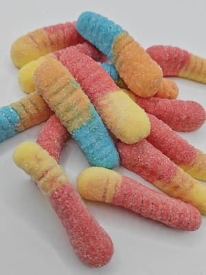 Niestandardowe Caterpillar Soft Candy 20g*20 sztuk Wielkość opakowania Zdrowe gumkowe niedźwiedzie owoce przekąski dla dzieci