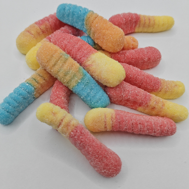 Niestandardowe Caterpillar Soft Candy 20g*20 sztuk Wielkość opakowania Zdrowe gumkowe niedźwiedzie owoce przekąski dla dzieci