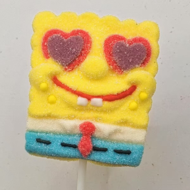 Postać z kreskówek Marshmallow Lollipops