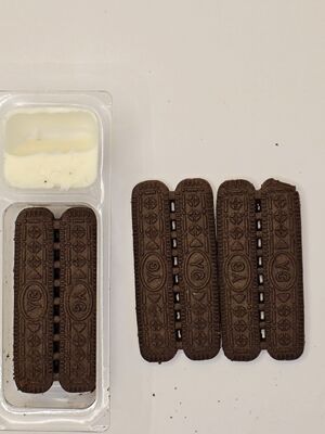 Kremowe chipsy z dipem mlecznym z 35% zawartością mleka w proszku i opakowaniem z przegródkami - Zdrowa przekąska z obniżoną zawartością laktozy