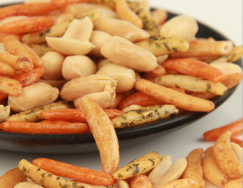 Suchy / Puffering Pikantny Ryż Cracker Mix Witaminy Zawiera niskokaloryczne Przyjazne dla dzieci