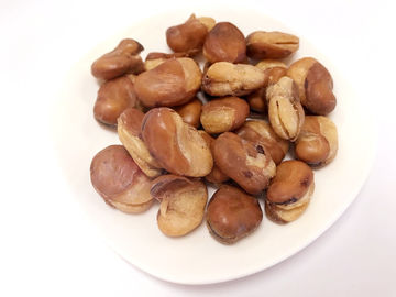 Big Soled Fava Nuts Roasted Broad Beans Handpicked Material HACCP Certificated