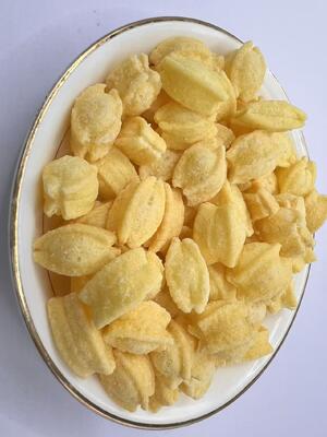 Przekąski z dmuchanego ryżu o smaku limonki