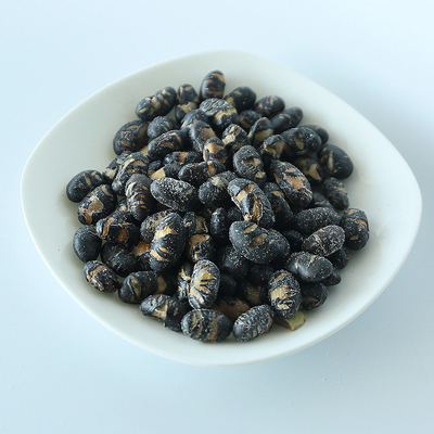 Naturalny Bez dodatku Bez dodatku Chrupiąca pieczona czarna fasola o smaku soli morskiej