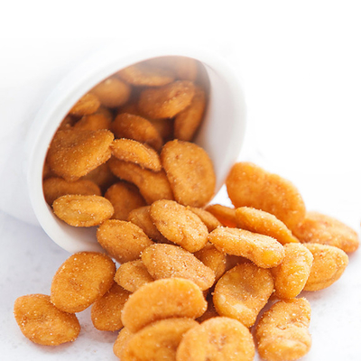 Dostosowane powlekane chrupiące chipsy z bobu chili/chilli/pikantny smażony fave fave prażona chrupiąca przekąska