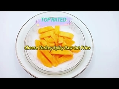 Surowy indyk pikantny surowe frytki