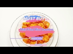 Mini smażone ciasteczka ryżowe