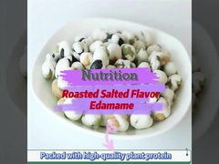 Wegańskie Pyszne Smaki Czosnku Pieczona Czarna Fasola Przekąski Certyfikat Halal