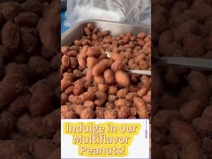 Gorąco sprzedawane pieczone czarne czosnko, chrupiące orzeszki ziemne - nieodparte