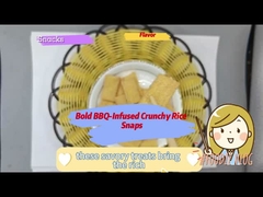 Odważne chrupkie ryżowe z barbecue dla miłośników smacznych przekąsek