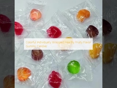Kolorowe, indywidualnie pakowane, zdrowe żelki owocowe